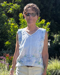 Embroidered tank top